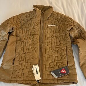TERREX XPERIOR PRIMALOFT LOOSE FILL INSULATED JACKET -Tan/Brown LARGE